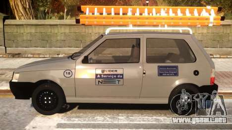 Fiat Uno com Escada para GTA 4