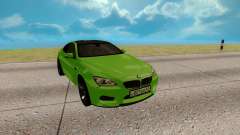 BMW M6 verde para GTA San Andreas