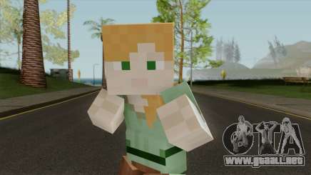 Alex x3 Minecraft para GTA San Andreas