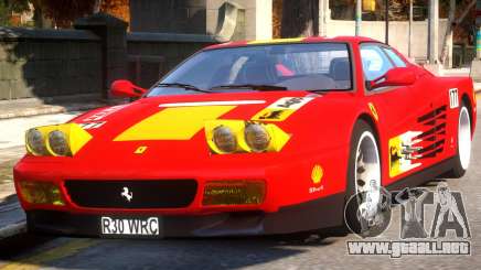 Ferrari 512 TR Evo Testarossa Rel para GTA 4