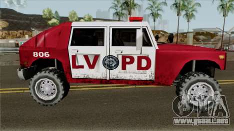Patriot LVPD para GTA San Andreas