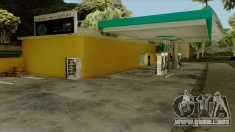 Dillimore Petrorimau Gas Station para GTA San Andreas