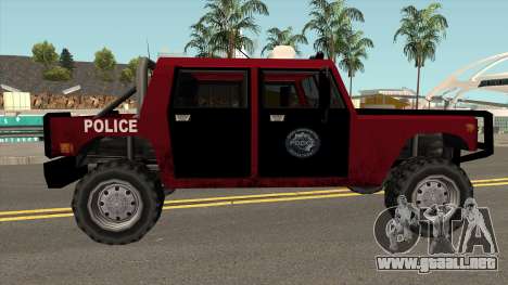 Patriota de la Policía en el estilo de SA para GTA San Andreas
