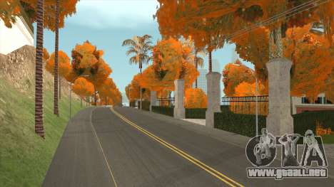 Las Hojas de otoño en los Árboles v1.0 para GTA San Andreas