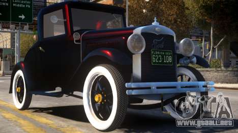 Ford Coupe 1927 V2 para GTA 4