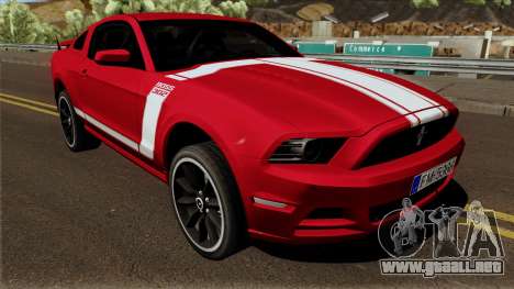 Ford Mustang Boss 302 para GTA San Andreas