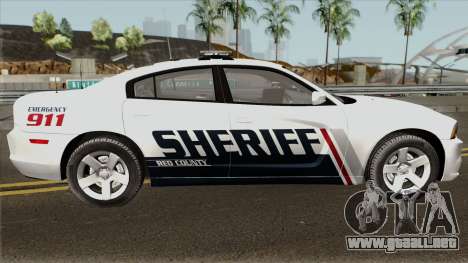 Dodge Charger Red County Sheriff Office 2013 para GTA San Andreas