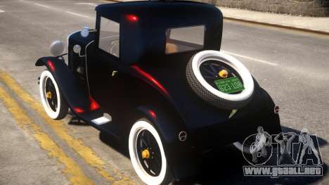 Ford Coupe 1927 V2 para GTA 4