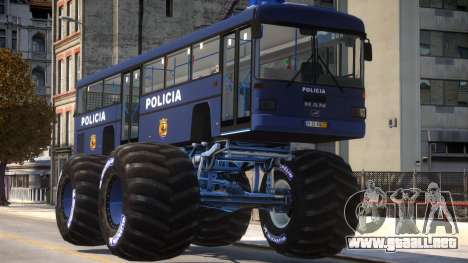 Bus Monster Truck V3 para GTA 4