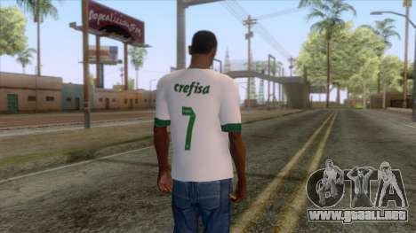 Palmeiras - Away T-Shirt para GTA San Andreas