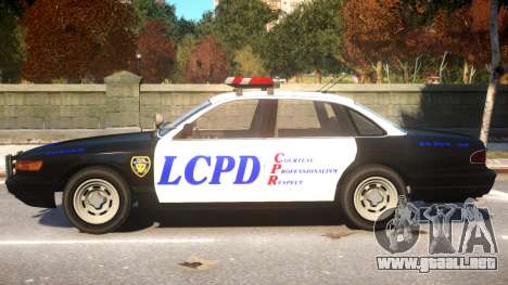 GTA 5 Vapid Police para GTA 4