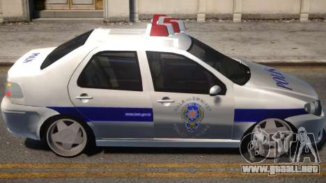Fiat Albea Turk Police para GTA 4