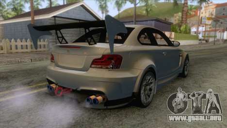 BMW 1 Series M 2011 para GTA San Andreas