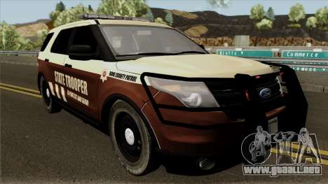 Ford Explorer 2012 Bone County Police para GTA San Andreas