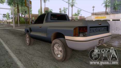 Bobcat HD para GTA San Andreas