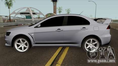 Mitsubishi Lancer Evolution X Light Tuning para GTA San Andreas