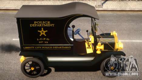 Ford T 12 Police Wagon para GTA 4