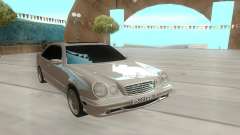 Mercedes-Benz E55 W210 белый para GTA San Andreas