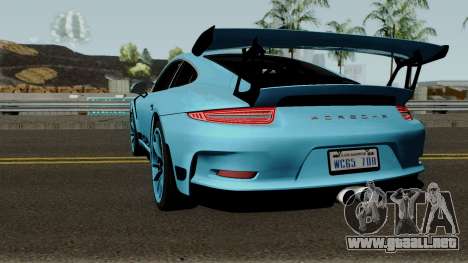 Porsche 991 GT3 RS 2017 para GTA San Andreas