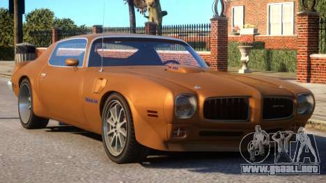 1970 Pontiac Trans Am para GTA 4