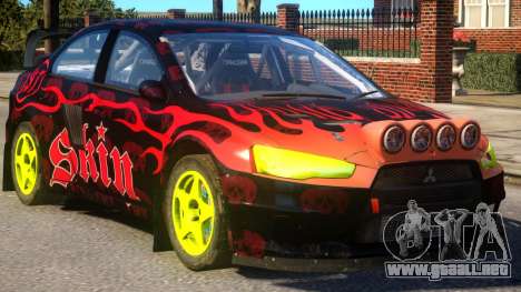 Mitsubishi Lancer EVOX PJ2 para GTA 4