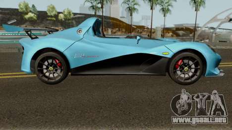 Lotus 3 Eleven 2016 para GTA San Andreas