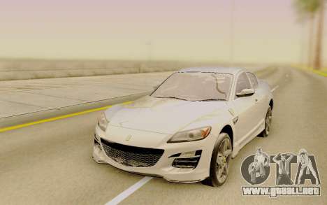 Mazda RX-8 Stock para GTA San Andreas