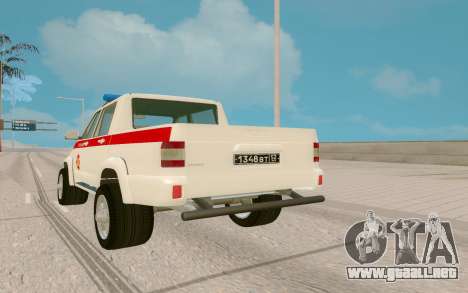 UAZ Pickup (Regardie) para GTA San Andreas