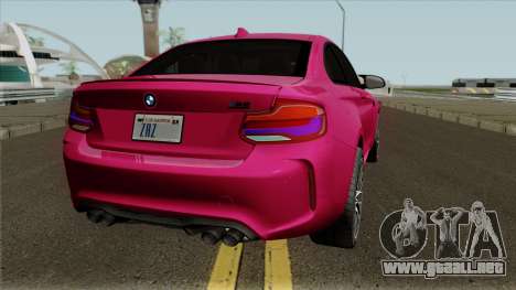 BMW M2 Competition 2018 para GTA San Andreas