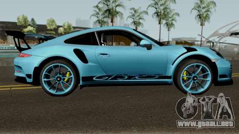 Porsche 991 GT3 RS 2017 para GTA San Andreas