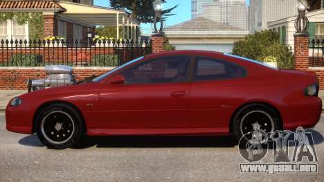 Holden Monaro Supercharged para GTA 4