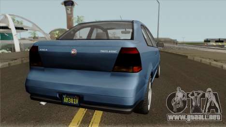 Declasse Asea Coupe GTA V IVF para GTA San Andreas