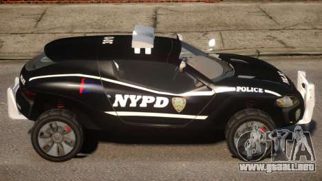 Volkswagen Concept T NYPD para GTA 4