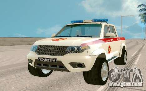 UAZ Pickup (Regardie) para GTA San Andreas