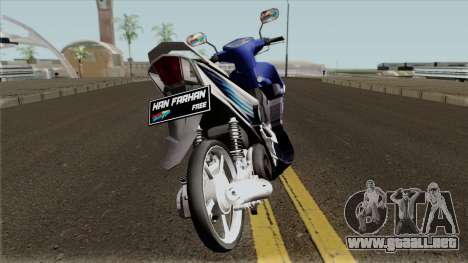 Yamaha Nouvo Z Blue STD para GTA San Andreas