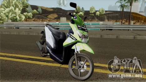 Honda BeAT FI Green STD para GTA San Andreas