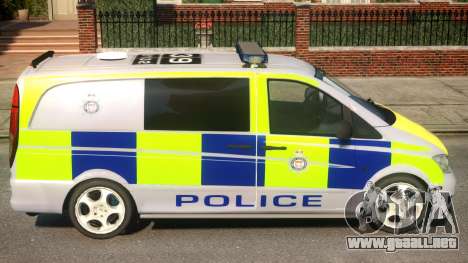 Mercedes-Benz Vito Police V.1.2 para GTA 4