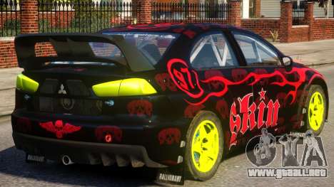 Mitsubishi Lancer EVOX PJ2 para GTA 4