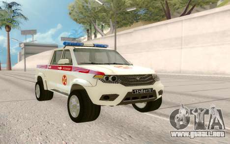 UAZ Pickup (Regardie) para GTA San Andreas