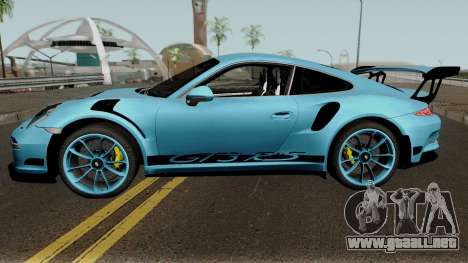 Porsche 991 GT3 RS 2017 para GTA San Andreas