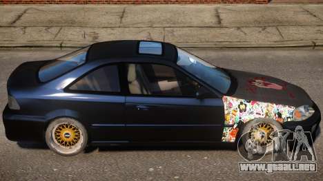 Honda Civic EA Tuned para GTA 4