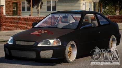 Honda Civic EA Tuned para GTA 4