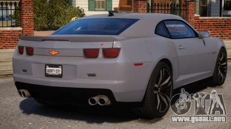 Chevrolet Camaro ZL1 V1 para GTA 4