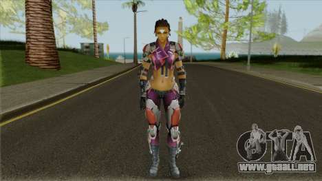 Skin Maven from Ghost in The Shell (with a face) para GTA San Andreas