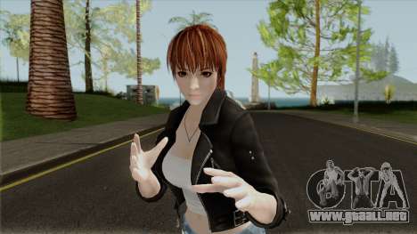 Kasumi Punk Rocker para GTA San Andreas