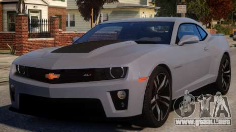 Chevrolet Camaro ZL1 V1 para GTA 4