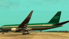 Boeing 767 P27 Teal Colores para GTA San Andreas
