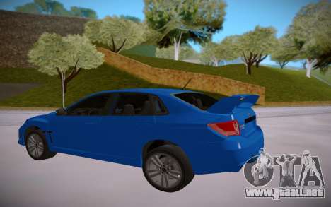Subaru Impreza WRX STi 2011 para GTA San Andreas
