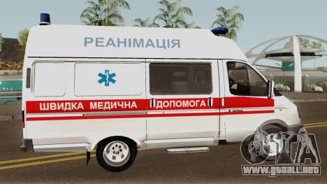 GAZ-3221 servicios de Ambulancia para GTA San Andreas
