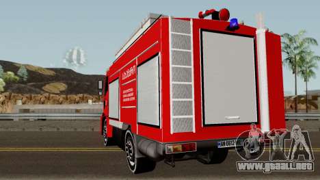Ford Cargo Geo Firetruck para GTA San Andreas